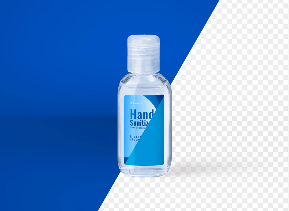 Download Small Plastic Sanitizer Bottle Mockup Package Mockups Bottle Mockup Packaging Mockup Bottle