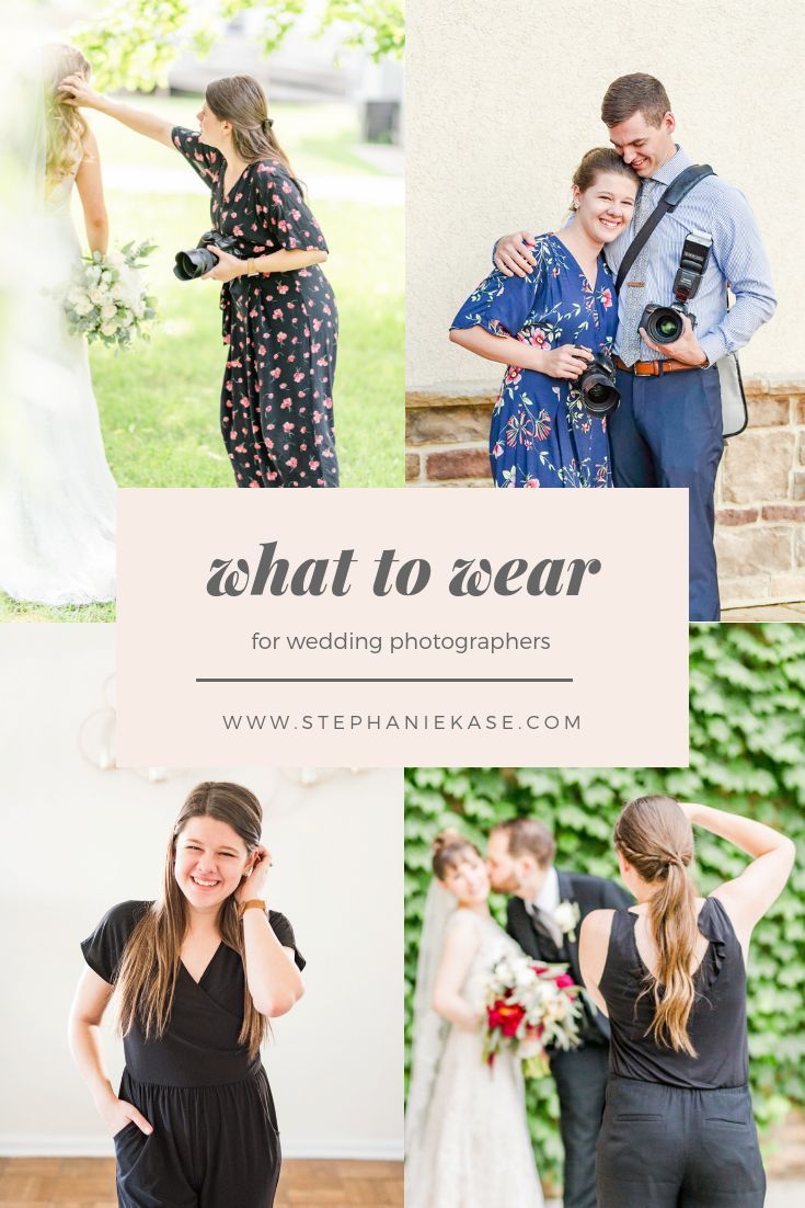 What to Wear as a Wedding Photographer