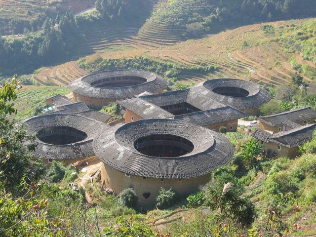 Fujian Tulou (24 fotos) | Chinese architecture, Vernacular architecture, Art and architecture