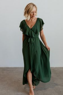 Mismatched Bridesmaids Dresses_Wedding Inspo_7 Mismatched Dresses, Mismatched Bridesmaids, Bridesmaid Dresses, Green Bridesmaid, Mob Dresses, Pleated Maxi, Ruffled Maxi Dress, Dress Skirt, Holiday Dresses
