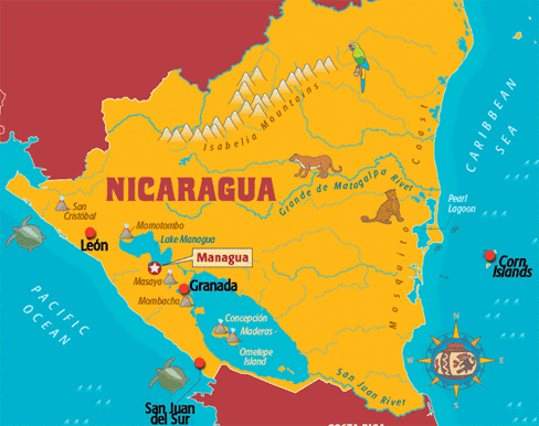 Nicaragua Sightseeing Guide Destinations Nicaragua Sightseeing Guide