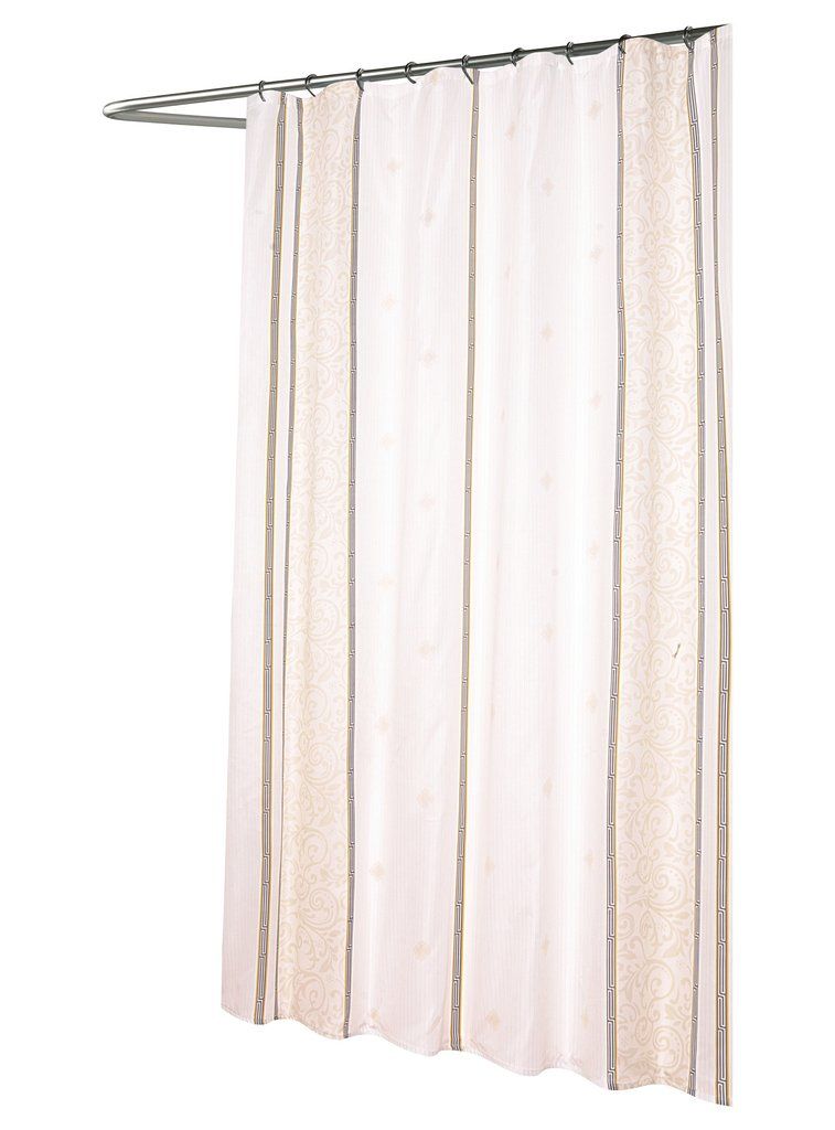 Natural Linen Shower Curtain Drys 3x Faster Various Styles