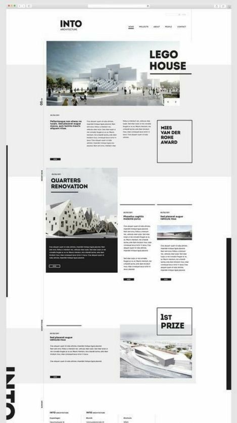 Lego House | Simple website design with minimal layout inspiration # ...