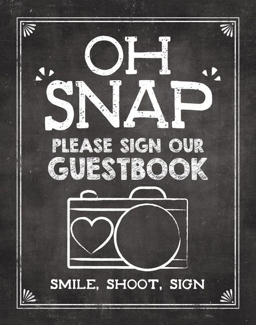 Photo Guestbook Sign available on Etsy from JoJoMiMi\u2026Rent cameras