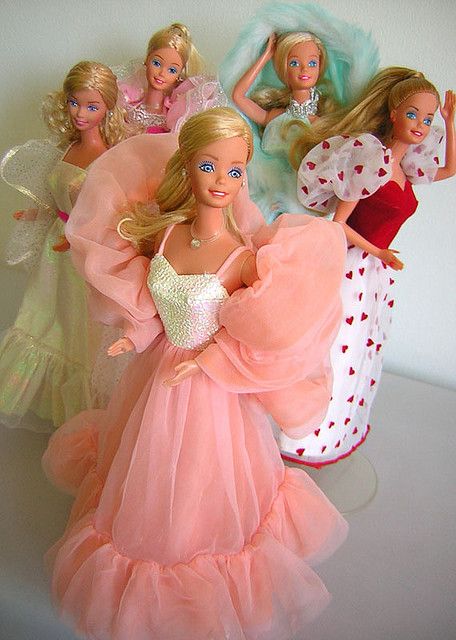 barbies from the 80s
