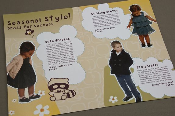 kids brochure templates