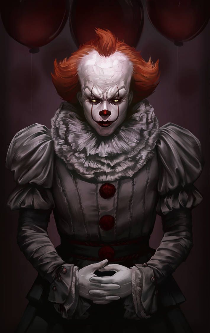 Pennywise 7 by AndromedaDualitas on Deviantart Scary Clowns, Evil