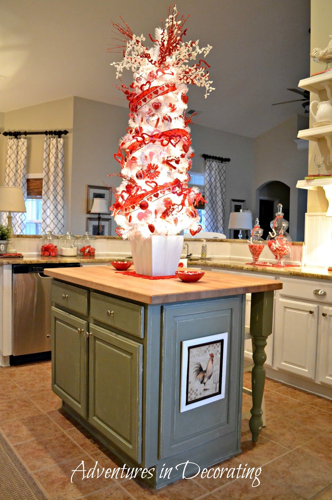 Lovin In The Kitchen Valentine Tree Valentine Decorations Valentine