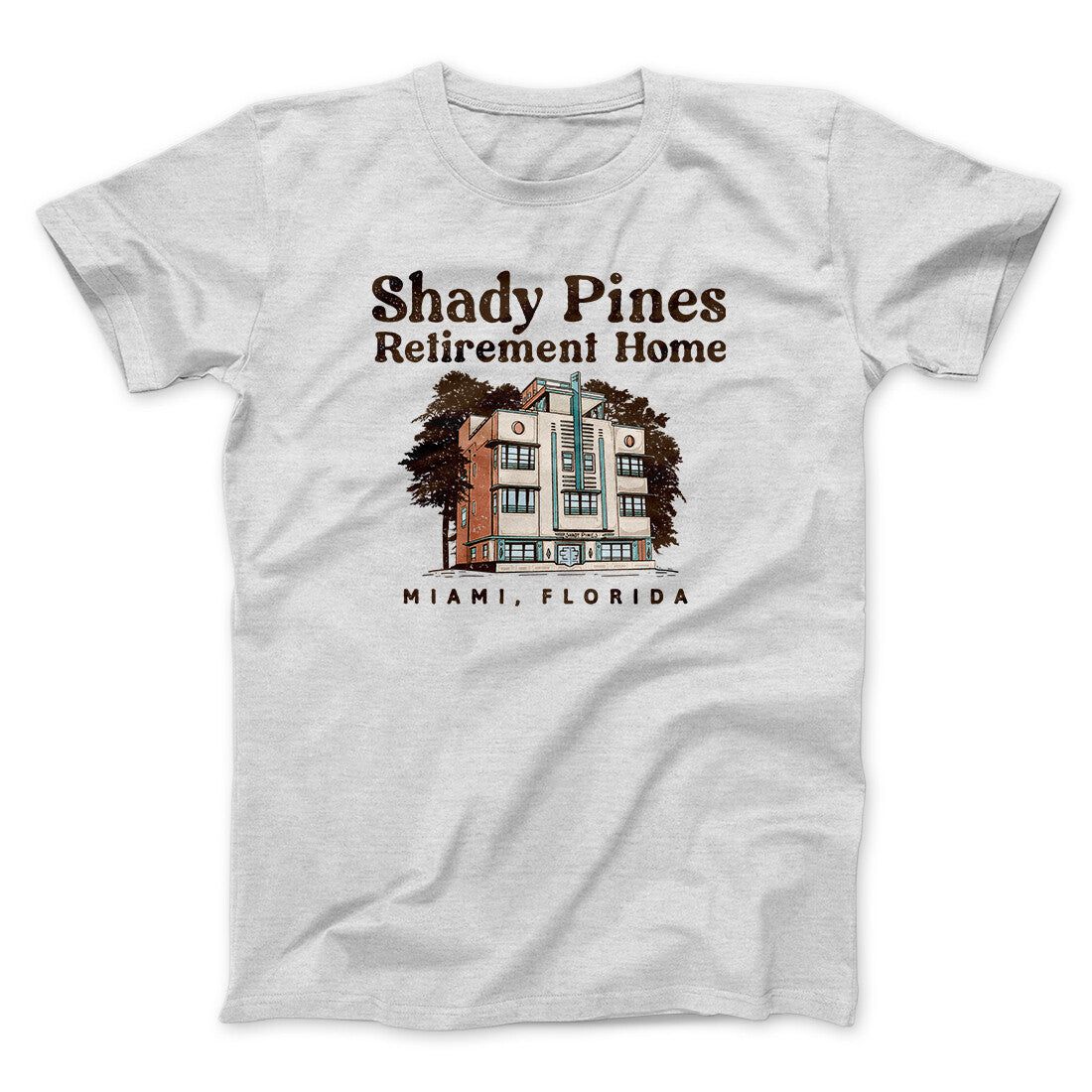 Shady Pines Retirement Home Men/Unisex T-Shirt - Baby Blue / M