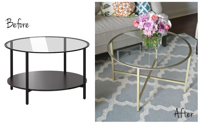 Olive Lane Ikea Vittsjo Coffee Table Modern Farmhouse Diy Ikea Vittsjo Coffee Table, Ikea Round Glass Coffee Table