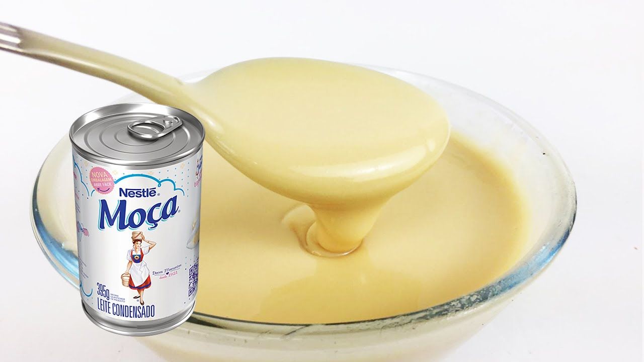 LEITE CONDENSADO CASEIRO 2 INGREDIENTES Leite condensado caseiro, 2