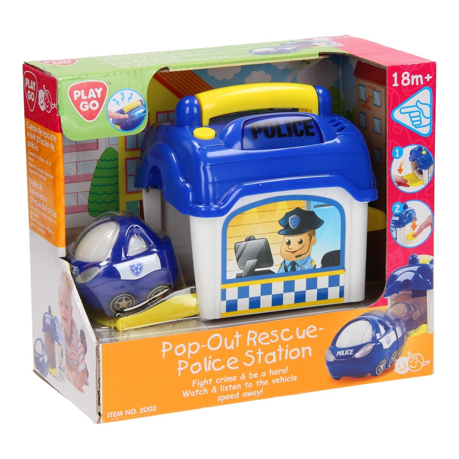 Playgo Pop-out Police Rescue Center – SpeelgoedFamilie.nl