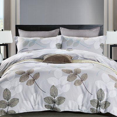 Ellinger 3 Piece Reversible Duvet Cover Set Duvet Cover Sets Reversible Duvet Covers Duvet Sets