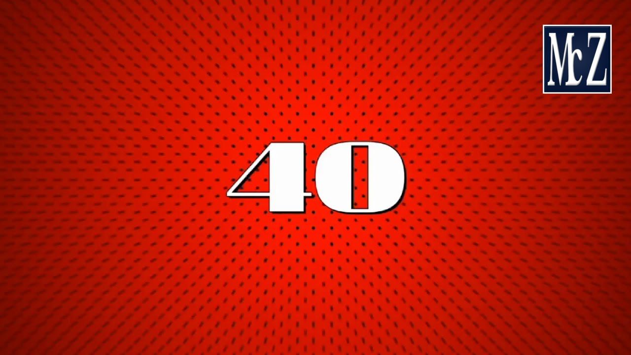 Conto alla rovescia 40 secondi - 40 seconds countdown timer