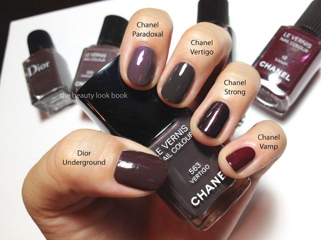 The Beauty Look Book Chanel Vertigo 563 Le Vernis Fall 12 秋冬ネイル マニキュアの色 ネイル The Beauty Look Book Chanel Vertigo 563 Le Vernis Fall 12 秋冬ネイル マニキュアの色 ネイル