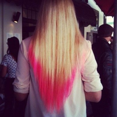 Blonde Hair Pink Tips Buscar Con Google Mechas Californianas Blonde Hair Pink Tips Buscar Con Google