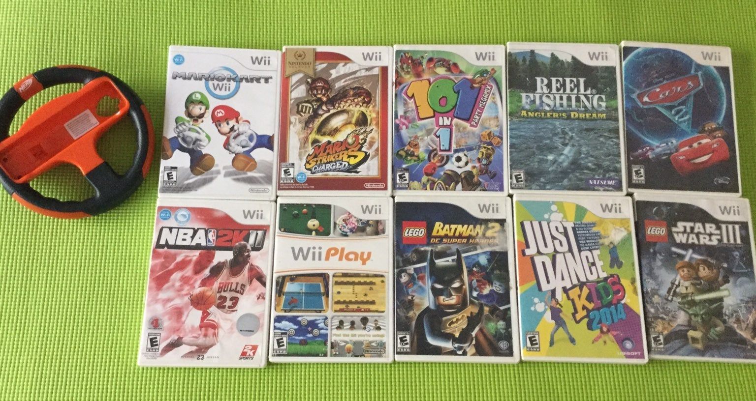 dance mat games wii