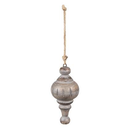 Decoratieve landelijke grijs bruine houten hangend ornament aan een touw met een lengte van 14 cm, van het merk Clayre & Eef. Mooi ter decoratie in huis. Woondecoratie Ornament Decoratie hanger #wooninspiratie #interieurinspiratie #interieurideeen #fonQnl Hanger, Pendant Light, Ornament, Ceiling Lights, Lighting, Home Decor, Products, Clothes Hanger, Decoration