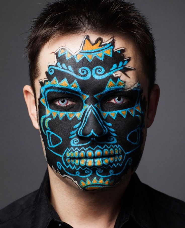 Pin de Sanny K en Spezial Make up¹ Pinterest Dia de las muertos - maquillaje para halloween para hombre Pin de Sanny K en Spezial Make up¹ Pinterest Dia de las muertos - maquillaje para halloween para hombre