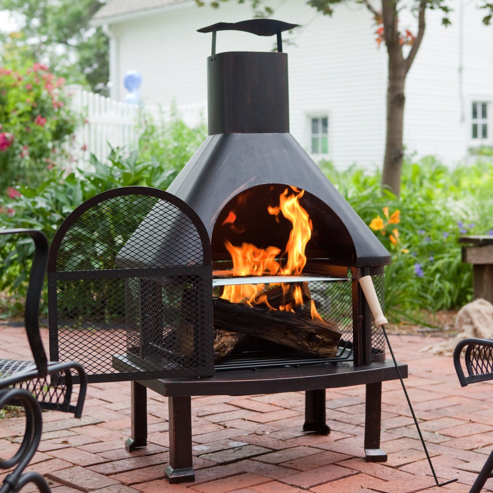 16 Best Fire Pit Chimney Hood ideas in 2022 | fire pit, fire pit chimney, backyard fire
