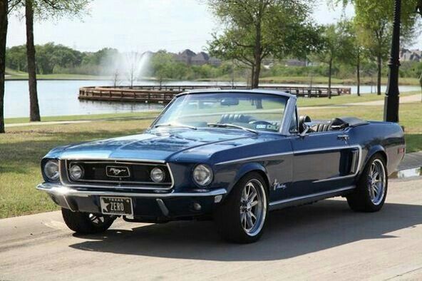 68 Mustang Convertible I Love Mustangs Other Great Looking Cars 68 Mustang Convertible