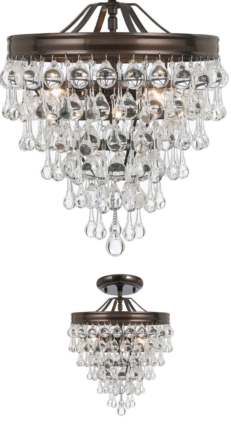 Calypso 3 Light Chrome Mini Chandelier Calypso 3 Light Chrome Mini Chandelier