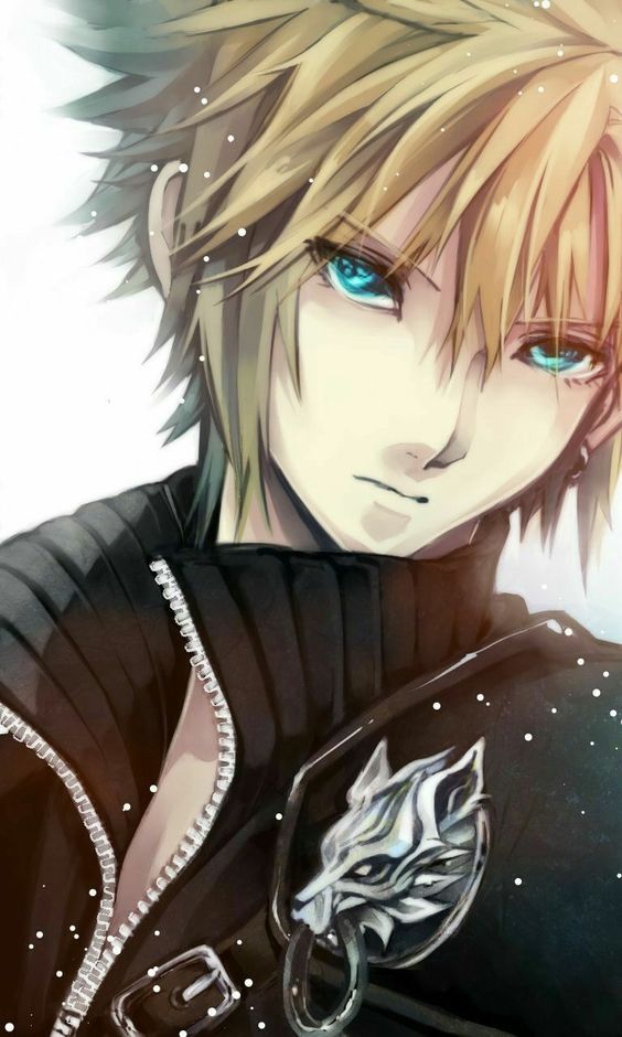 Anime boy blond hair, blue eyes. | Final fantasy cloud, Final fantasy