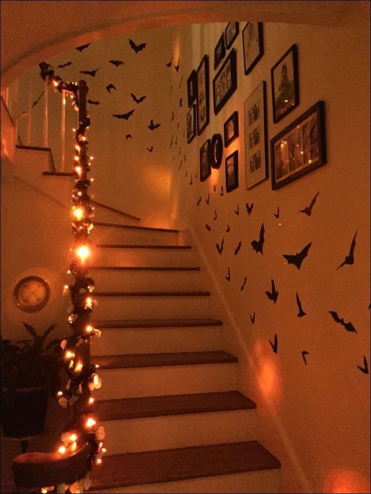 Halloween Decor Staircase Ideas Scary Halloween Decorations Diy