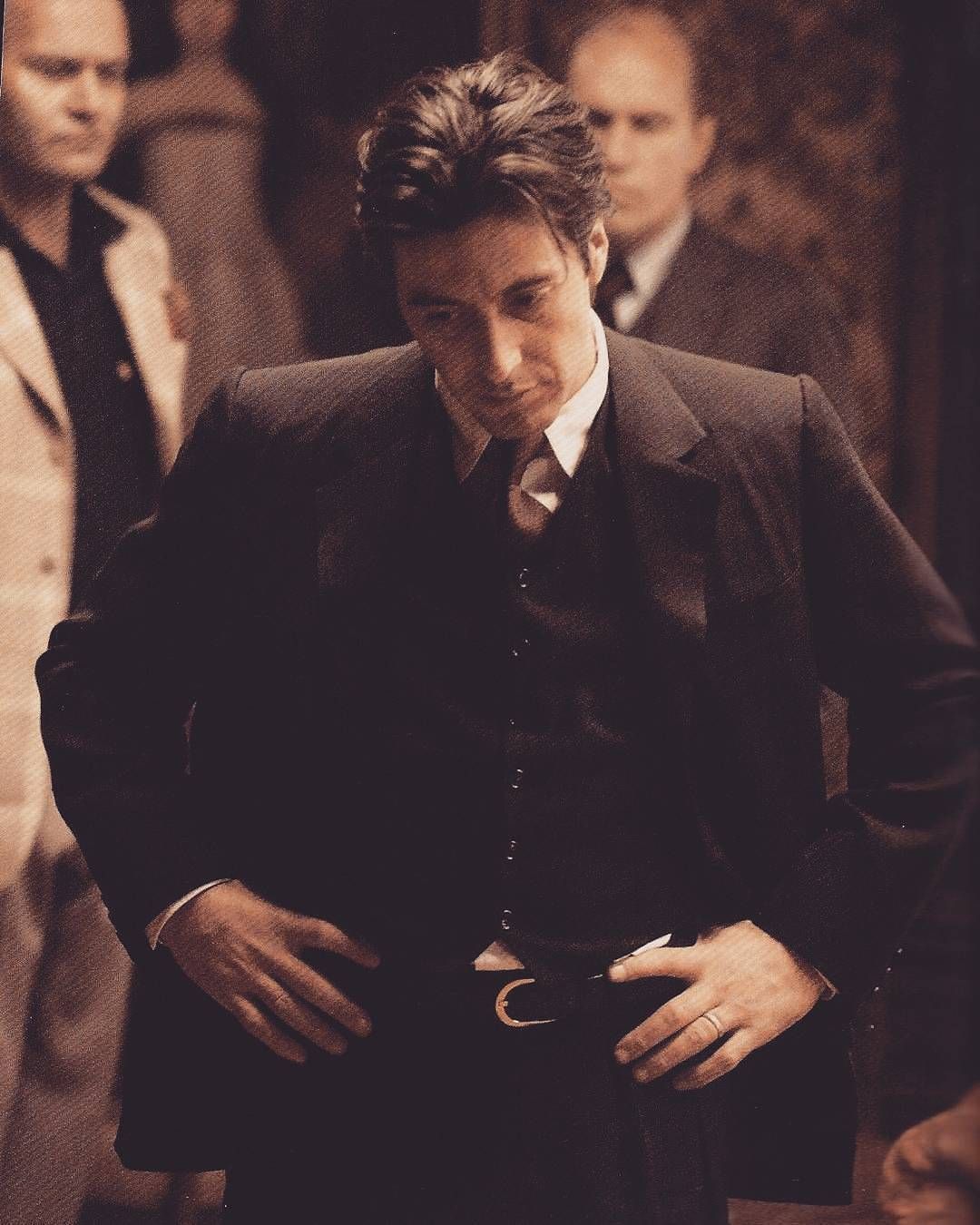 Al Pacino in The Godfather II (1974) | Young al pacino, Godfather movie