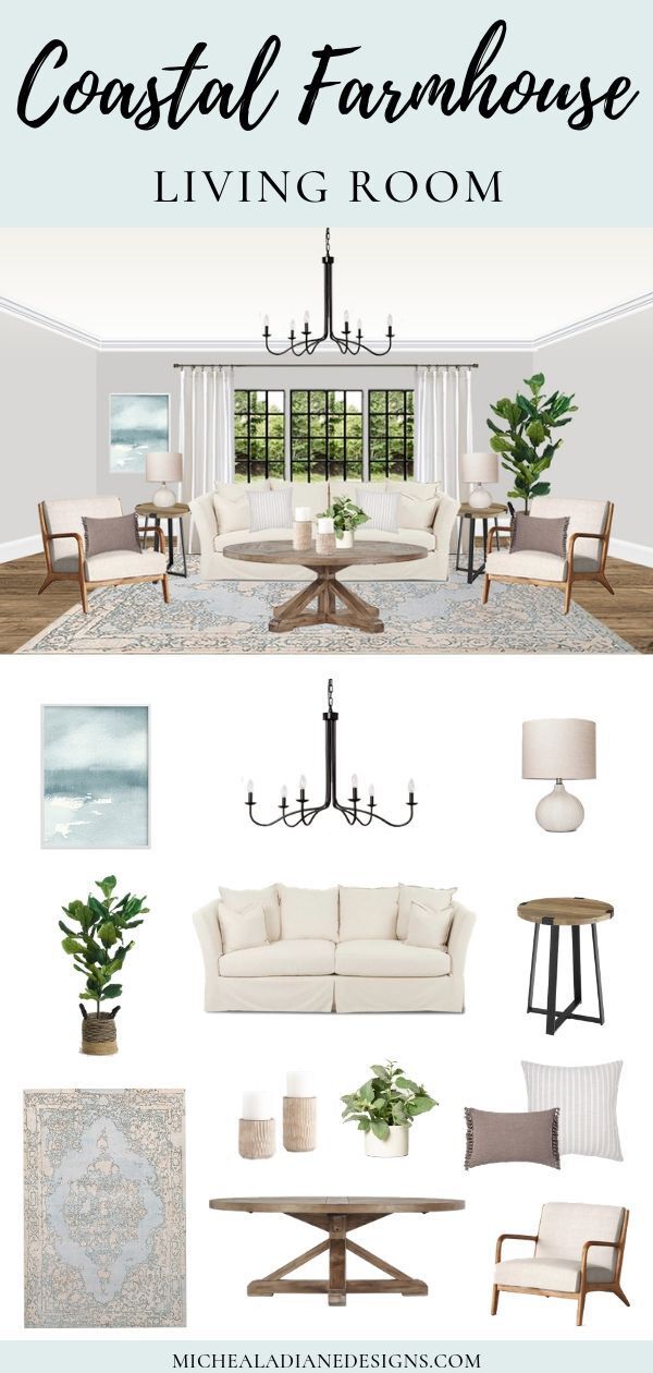 Coastal Farmhouse Decor