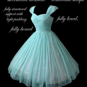 50s style prom dress