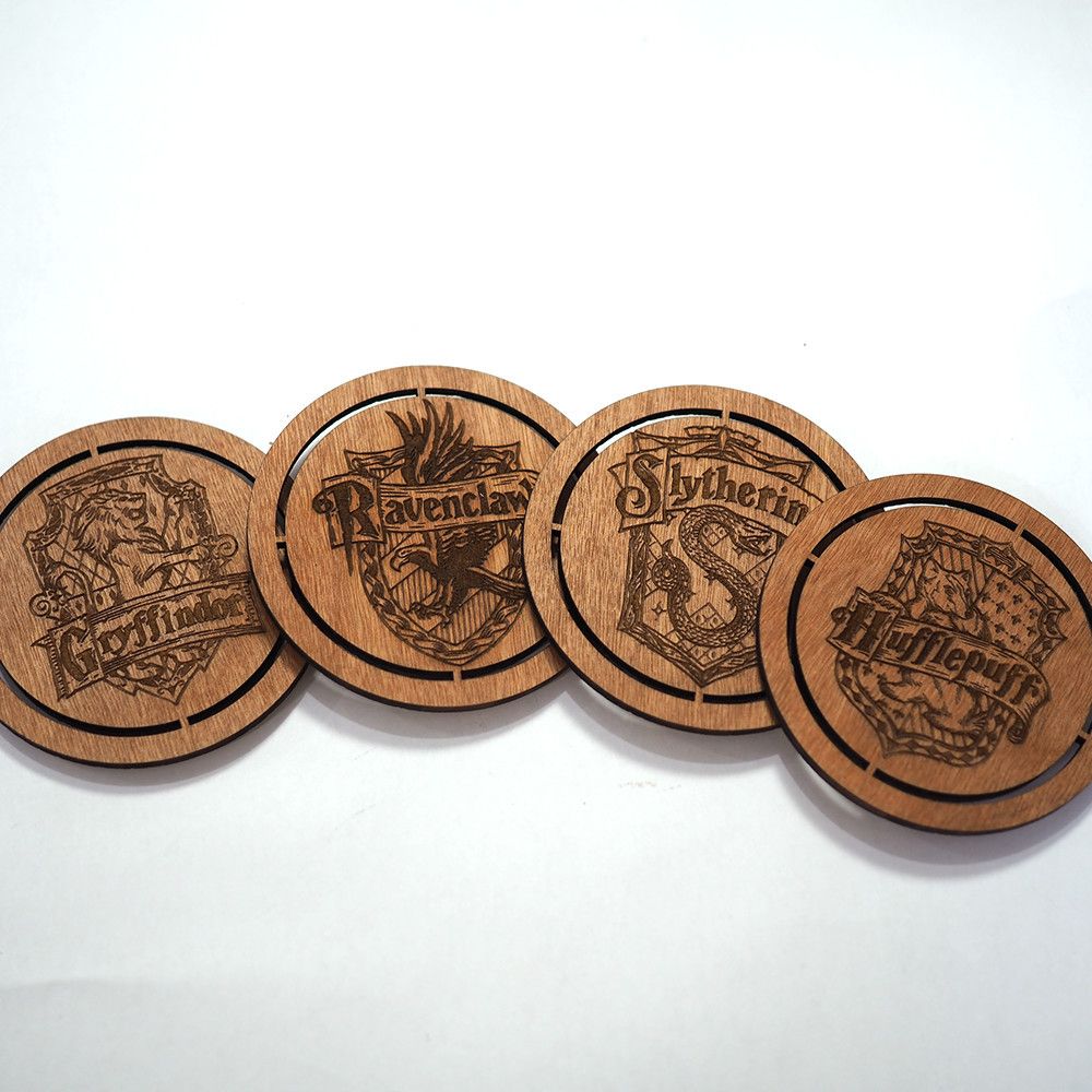 Birthday Gift Housewarming present-Laser Engraved Coaster But First Coffee Cork Coaster-Drink Mat