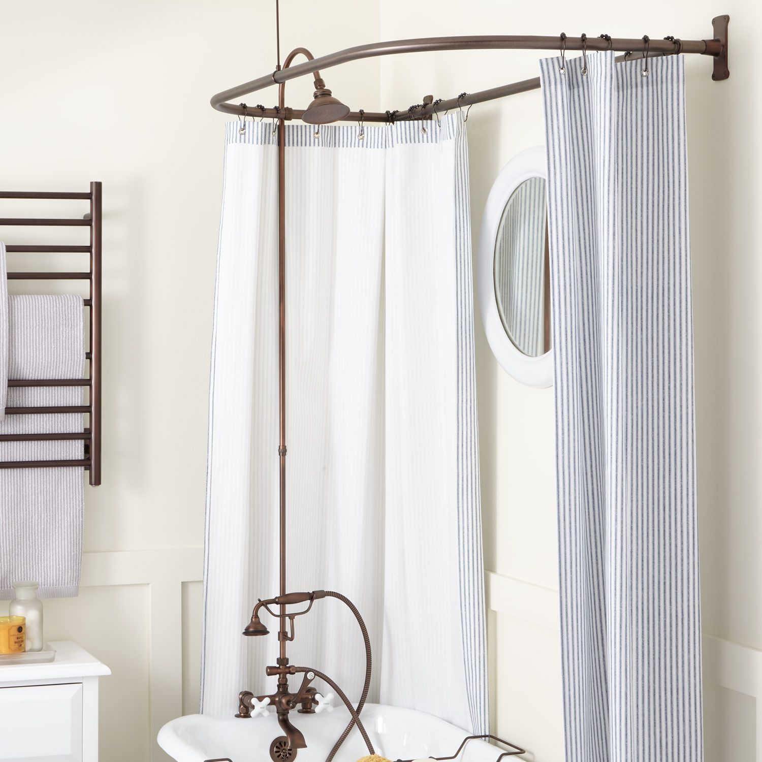 2 English Rim Mount Hand Shower Conversion Kit In Br Conversion Kit In Br Shower