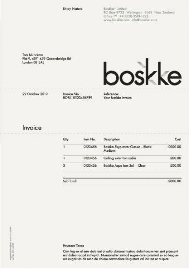 benchli / Beautiful design inspiration from around the universe - graphic design invoice sample benchli / Beautiful design inspiration from around the universe - graphic design invoice sample