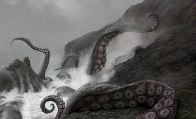 5 Legenda Monster Yang Ada Di Laut Sea Monsters Concept Art World Kraken