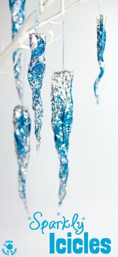 Stunning Sparkly Icicle Craft