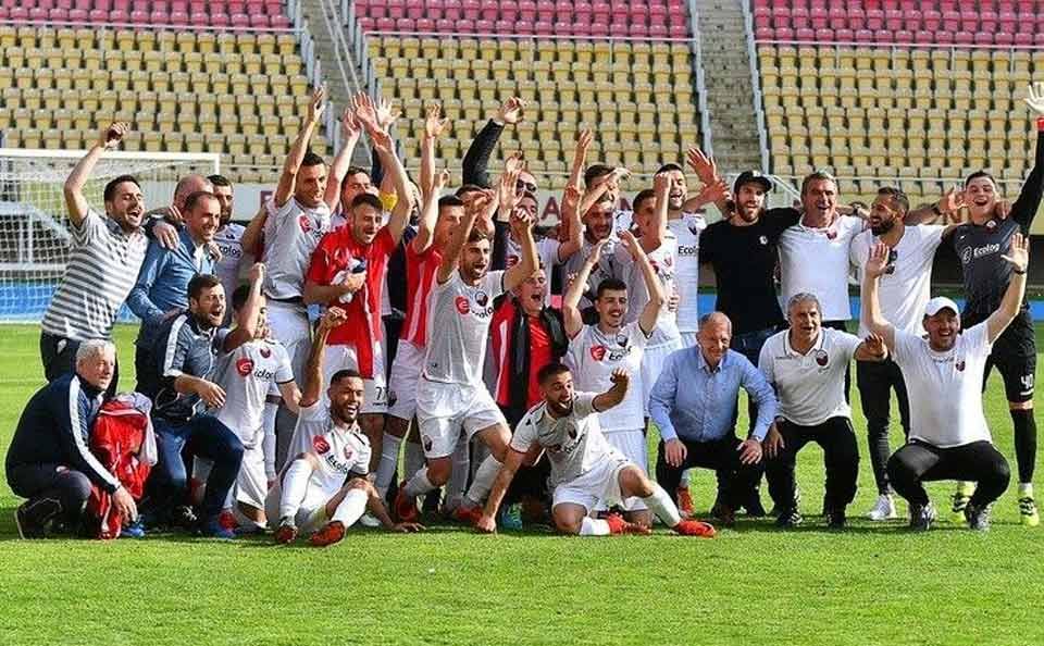 Fk Shkendija Clinches Title By Beating Fk Vardar In Skopje