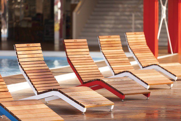 Soldes 2020 Transat Fauteuil Et Hamac Pas Cher Gifi En 2020 Transat Piscine Bain De Soleil Transat