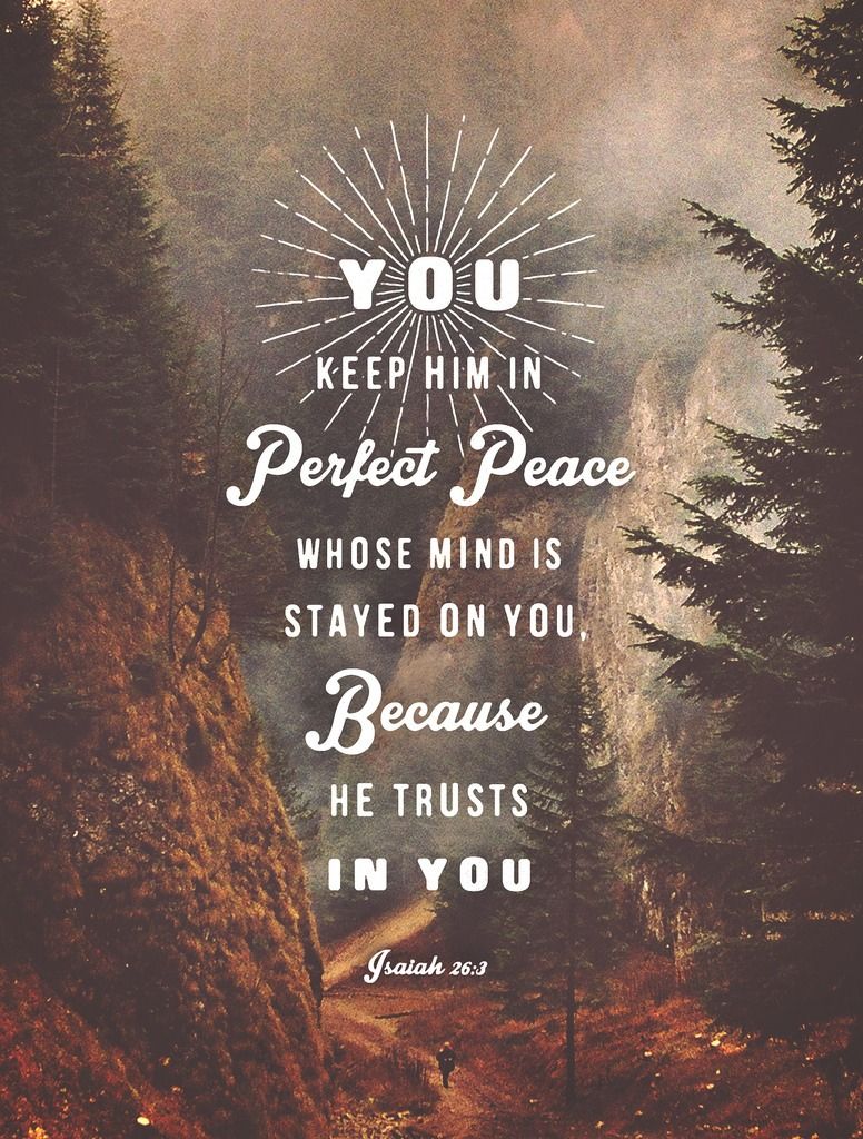 Isaiah 26:3-4 Perfect Peace: The Last Single-Digit
