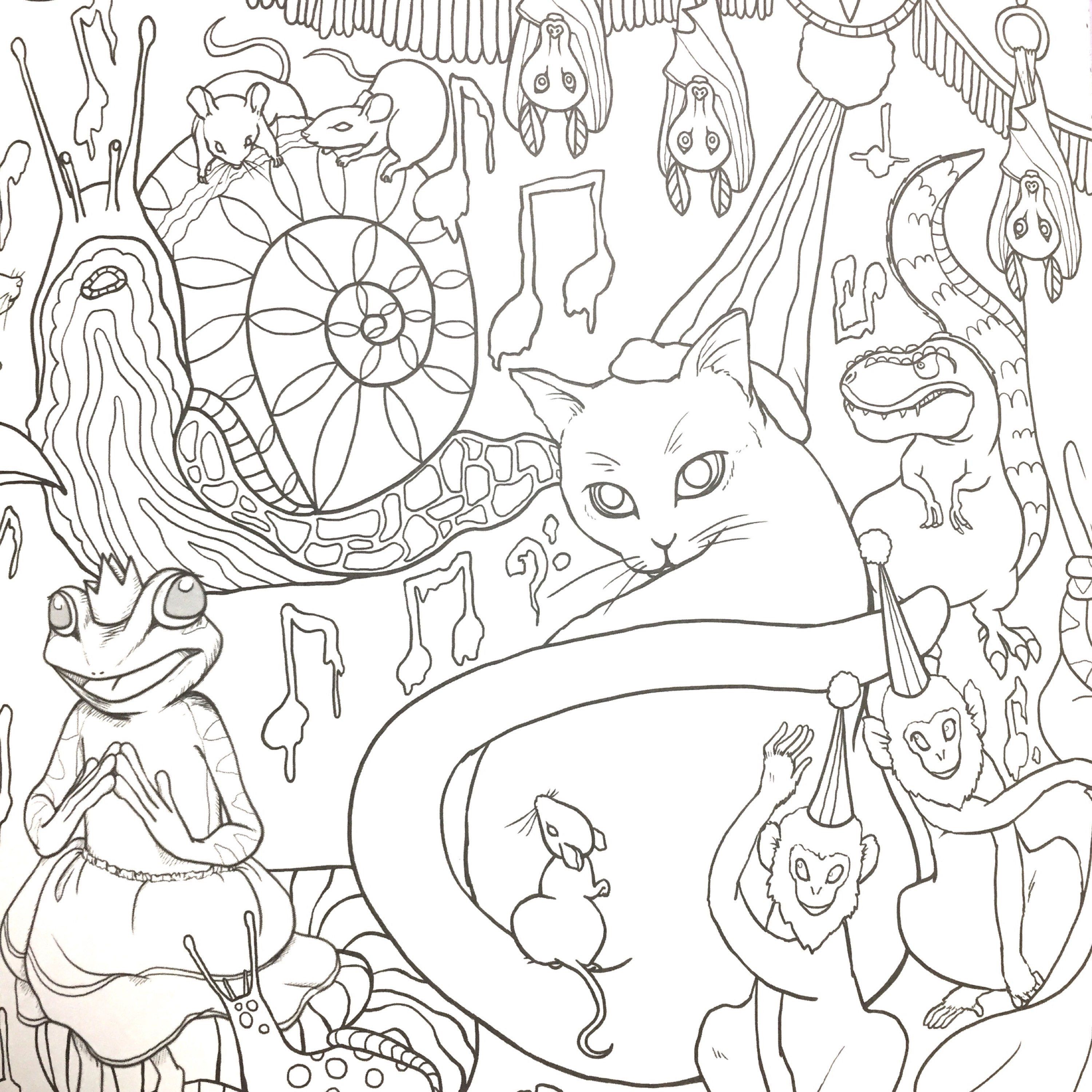 Japanese Coloring Book Ruby/'s Sweet Dream Coloring Book by Inko Kotoriyama