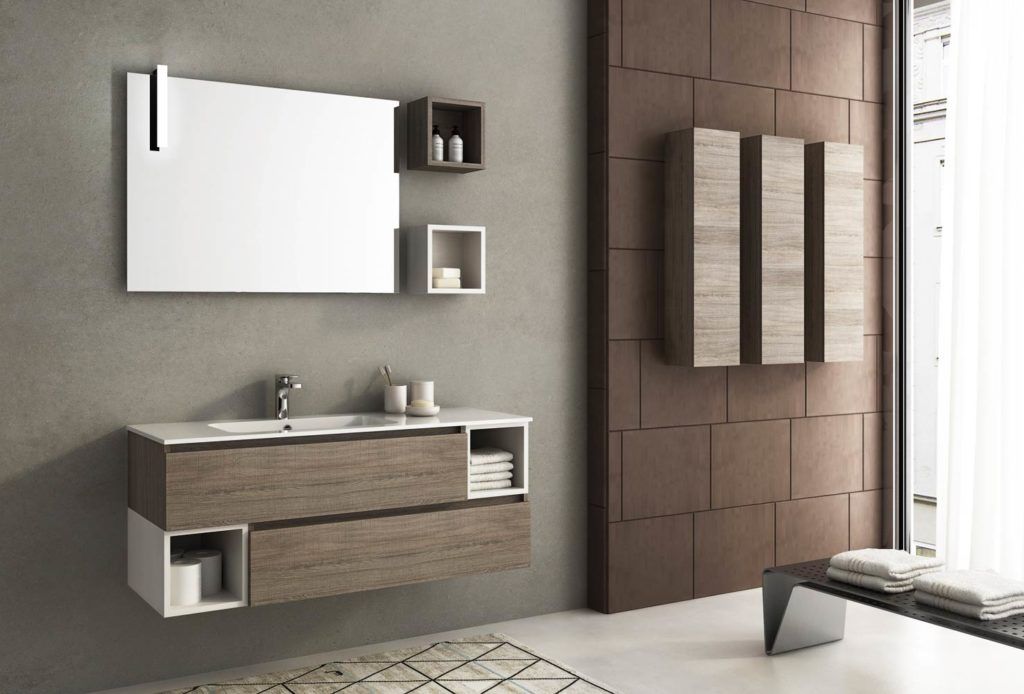 Mobili da bagno moderni collezione Urban Componibile Legnobagno ... Mobili da bagno moderni collezione Urban Componibile Legnobagno ...
