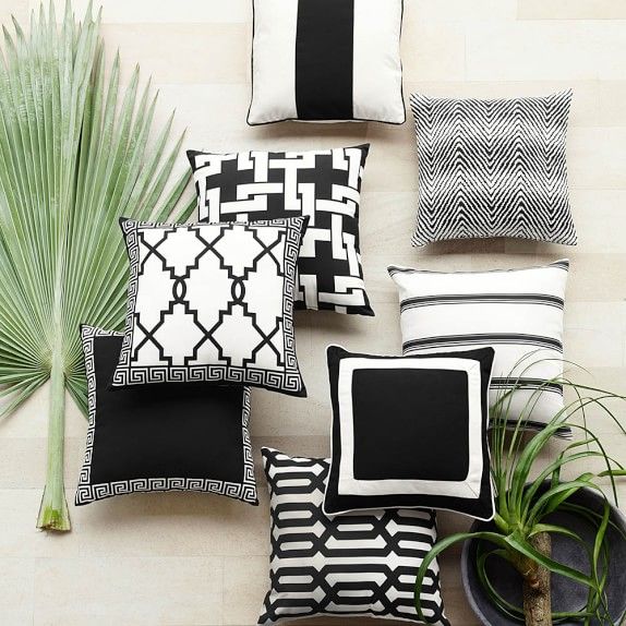 black outdoor cushions outdoor dining love these outdoor pillows from williams sonoma easy to mix and match different patterns the black white is great look outdoor chevron jacquard pillow cover black in 2018 black outdoor cushions outdoor dining love these outdoor pillows from williams sonoma easy to mix and match different patterns the black white is great look outdoor chevron jacquard pillow cover black in 2018