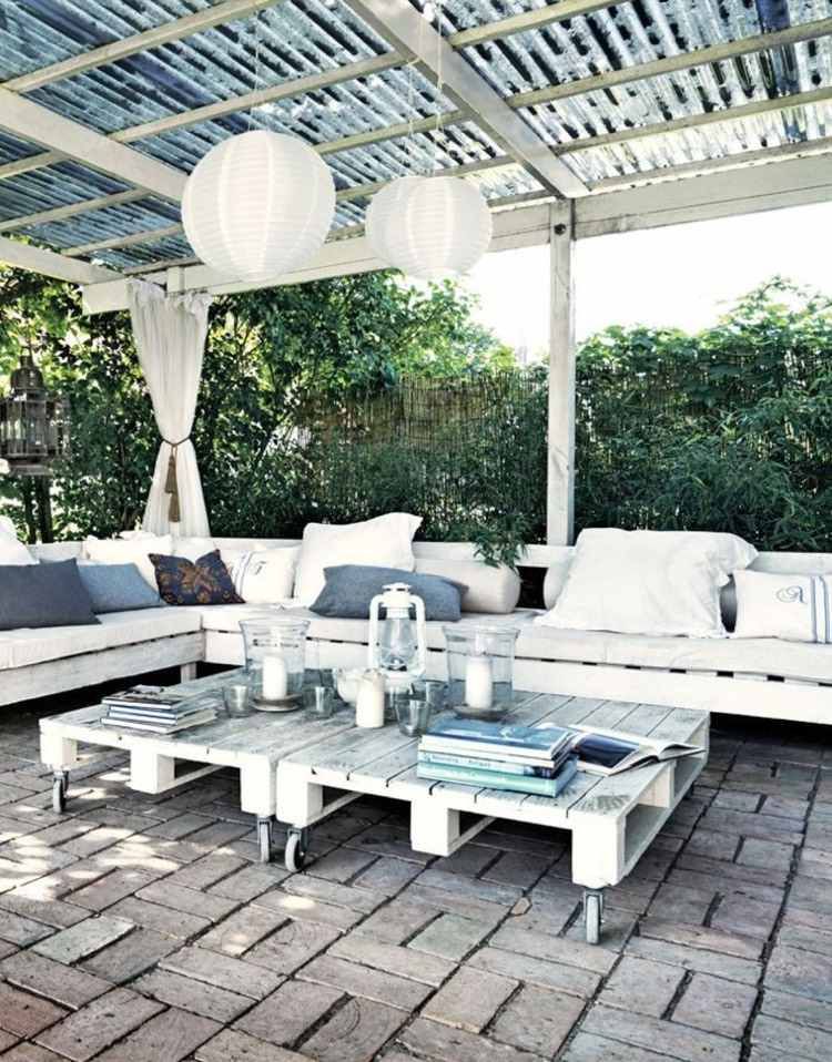 Bricolage avec des palettes – 15 idées pour meubler l\'espace outdoor ... Bricolage avec des palettes – 15 idées pour meubler l\'espace outdoor ...