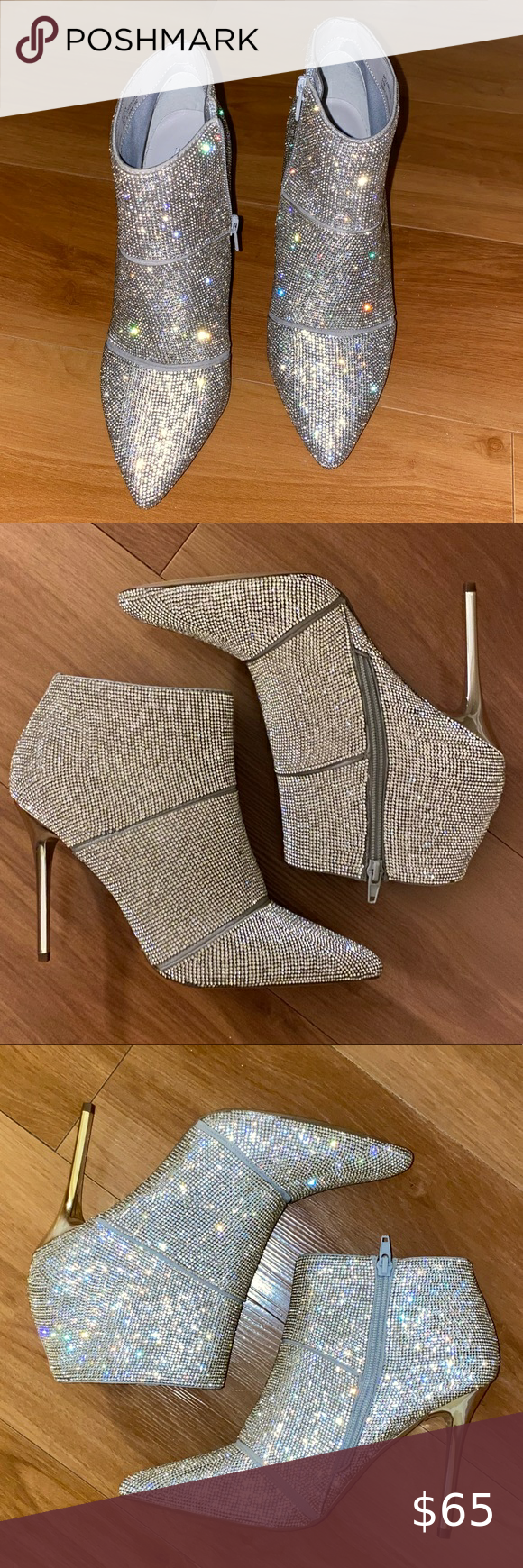 steve madden wifey rhinestone booties