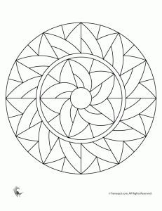 simple mandala coloring pages for kids free mandalas mandalas
