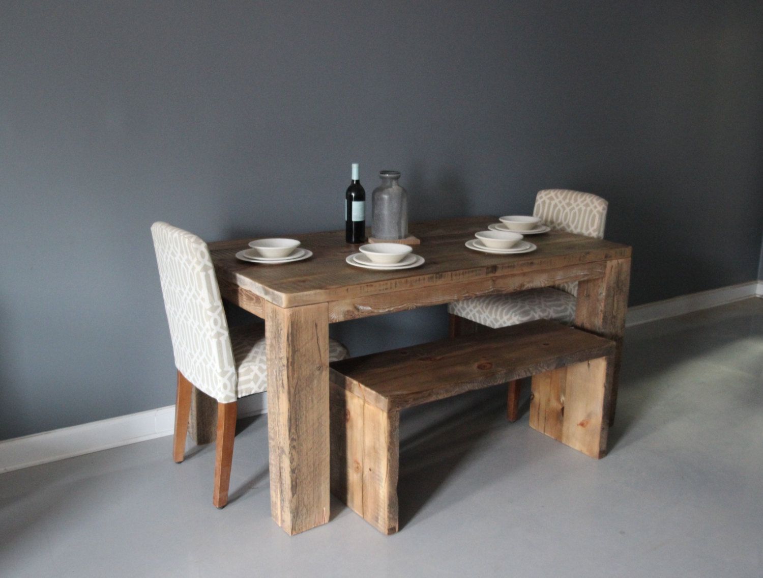 Square Dining Table Rustic Design Parsons Style By Dendroco 750 00 Square Dining Table Rustic Design Parsons Style By Dendroco 750 00