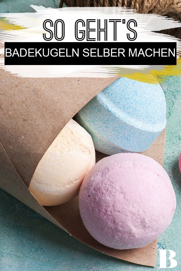Badekugeln selber machen: So geht's!