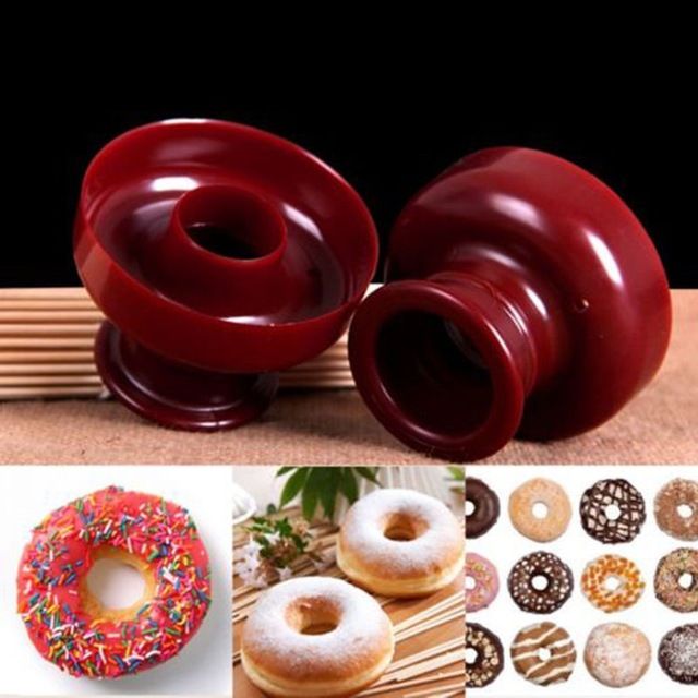 Donut Cake Mold Maker Cutter Fondant Cake Bread Desserts Bakery Mould Tool DIY