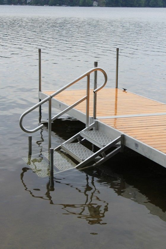 Photo Gallery Aluminum Dock Stairs Boat Docks House boat