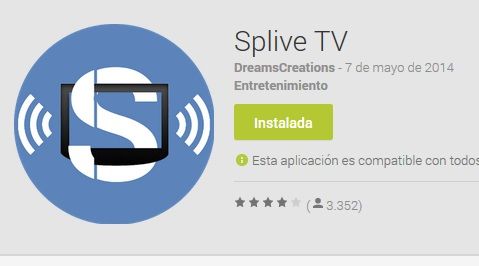 Instalar Splive Tv Tv Futbol Gratis Fútbol